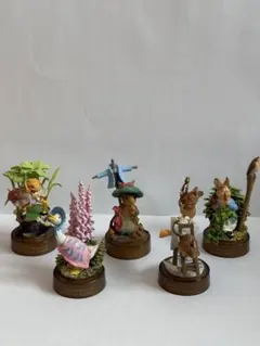 ピーターラビット フィギュア 5体セット