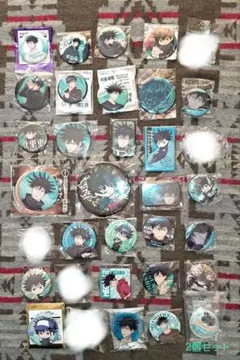 37点セット︎✦︎呪術廻戦 伏黒 缶バッジ アクスタ ネームバッジ アクキー