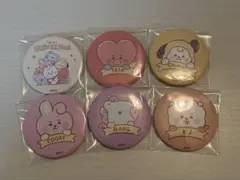 BT21 缶バッジ6個セット