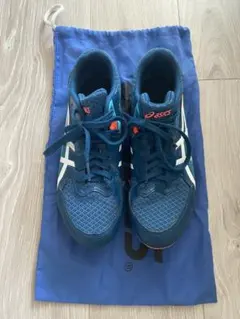 【美品】アシックス　EFFORT　陸上スパイク25.5cm　おまけ付き