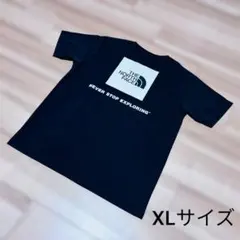 【美品】ザ・ノース・フェイスNT32114 Tシャツ 半袖ブラックXLサイズ