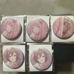 プロセカ グリッター缶バッジ グリ缶 50A 東雲絵名 余花にみとれて