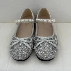 フォーマル　キラキラシューズ18センチ