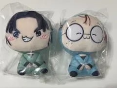 忍たま乱太郎　桜もちぴこ　もちぴこぬいぐるみ　猪名寺乱太郎　潮江文次郎