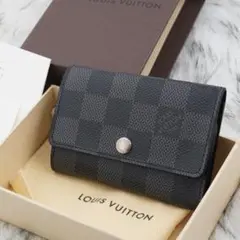 極美品　箱付き　LOUIS VUITTON キーケース　ダミエ　ミュルティクレ