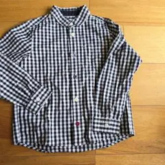 GLOBAL WORK チェック柄 長袖シャツ XL