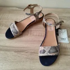 【新品】gaimo ガイモ プラステ サンダル 37 23.5cm レザー