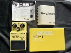 BOSS SD-1 発売初期 1983年製 レア商品 - メルカリ