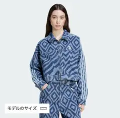 【adidas×farm rio】デニムトラックトップL