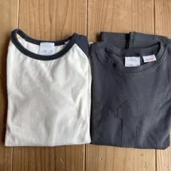 zara カットソー 2枚セット110