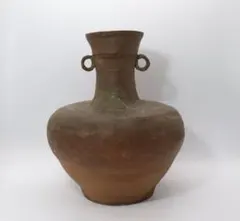 丹波中壺 32cm 古丹波 江戸時代中期 葉茶壺 古備前 古信楽 呂宋壺型