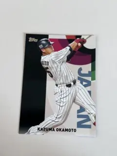 2023 topps Japan edition  岡本和真 岡本和真 topps npb chrome 2023 インサート50 - メルカリ