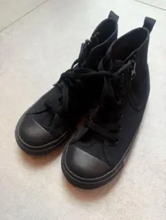 コンバース　ハイカットスニーカー　ブラック　19cm