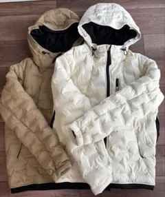 エアロストレッチアルティメット フーデッドパーカー　ダウンジャケット　ワークマン