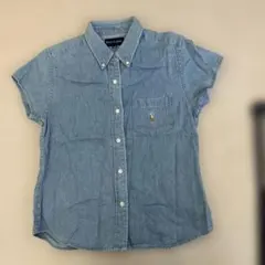 Ralph Lauren 半袖デニムシャツ 160 キッズ　レディース