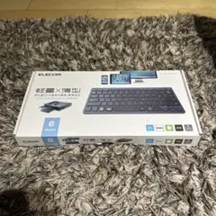 ELECOM Bluetooth ワイヤレスキーボード 薄型 本体