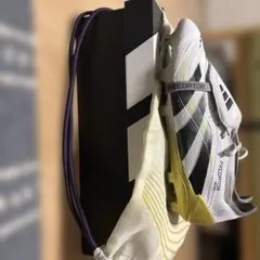 adidas Predator サッカーシューズ ホワイト/ゴールド