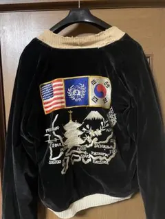 60s Germany souvenir jacket スカジャン - メルカリ