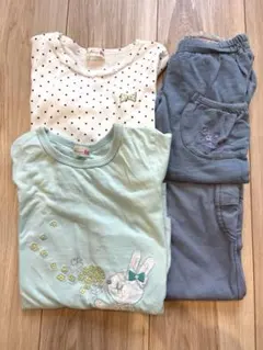 KP セット(トップス2+パンツ2)110cm