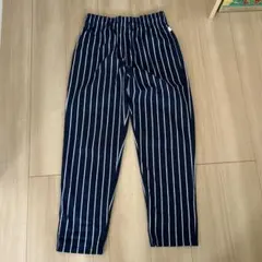 【美品】③Cockmar ネイビー ストライプ ワークパンツのサムネイル