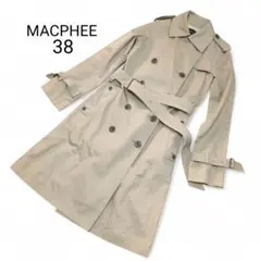 MACPHEE マカフィー 訳あり トレンチコート 綿100% 38