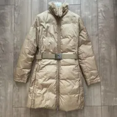 【美品】モンクレール　ロングダウン　ベージュ