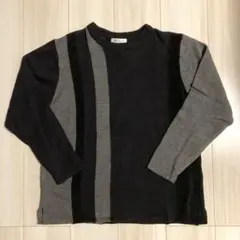 tk.TAKEO KIKUCHI ストライプニット M