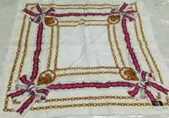 CELINE ハンカチ チェーンリボン