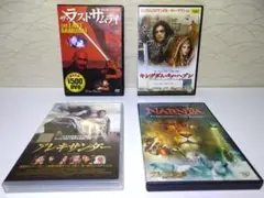 ⭐洋画 DVD 4枚まとめ／セット⭐ザ・ラストサムライ／アレキサンダー／他