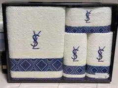 イヴ・サンローラン タオルセット エスニック柄