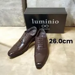 【訳アリ】上質シルエット ストレートチップ ビジネス フォーマル ブラウンのサムネイル