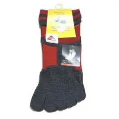 ナイガイ　メンズ　アーチフィットサポートソックス　5本指　25㎝-27㎝　新品のサムネイル