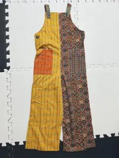 misha ASSEMBLAGE OVERALL fall patchwork