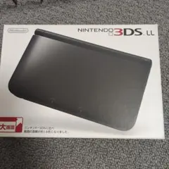 Nintendo 3DS LL ブラック 本体 箱・付属品付き