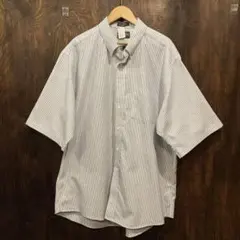 アメリカ古着 CAMBRIDGEオックスフォード 半袖 ボタンダウンシャツ