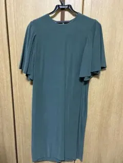 KBF フレアスリーブ ワンピース