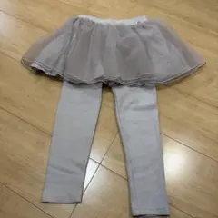 美品　プティマイン レギンス付きチュールスカート110