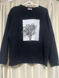 BEAMS フラワーフォト　スウェット