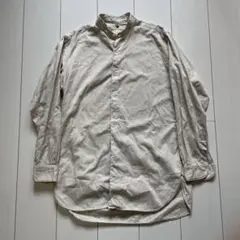French vintage ノーカラー シャツ LA LIONNE LUXE