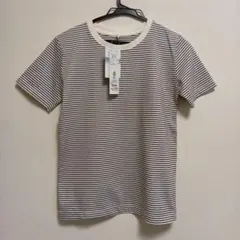 【新品・未使用】オーガニックコットン 半袖　 Sサイズ　トップバリュ