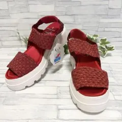 新品タグ付き GomuGomu 56 厚底 サンダル メッシュ 【S】