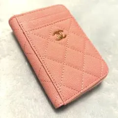 CHANEL シャネル ノベルティ　フラグメント　ケース　財布　ピンク