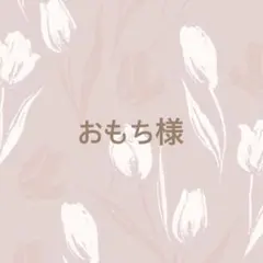 おもち様専用ページ