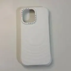 CASETiFY iPhone17ウェーブシリコンケースホワイト