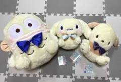 サンリオキャラクターズ ハッピーホワイトギフト BIGぬいぐるみ セット