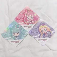 ズッ友カフェ コースター キュアワンダフル キュアフレンディ キュアリリアン