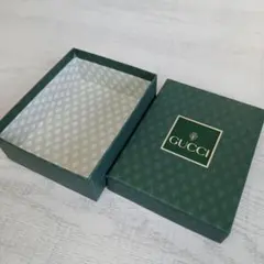 【✨美品】gucci　空箱　緑　約11.5×9×4(cm)