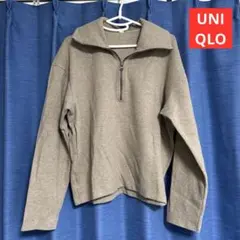 ハーフジップ スウェット