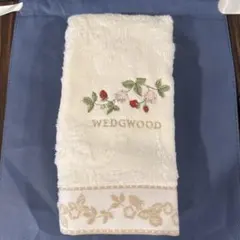 WEDGWOOD ワイルドストロベリー フェイスタオル アイボリー