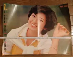 貴重】山口百恵 1976年 サイン入りポスター カレンダー - メルカリ
